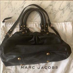Marc by Marc Jacobs Classic Black Leather Satchel